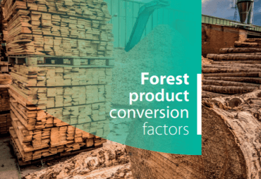 Forest product conversion factors -ITTO