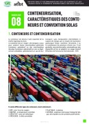 Fascicule 8 - Conteneurisation, caractéristiques des conteneurs et Convention SOLAS